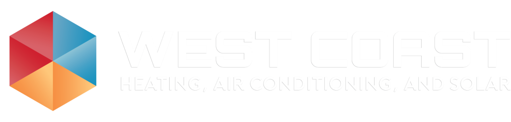 west Coast Heating Air Conditioning and Solar Logo White