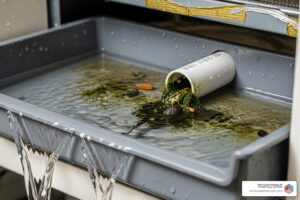 AC drain line clog
