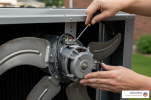 AC fan motor repair